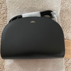 APC Demi Lune Black Bag